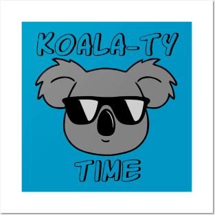 Koala-ty Time Posters and Art